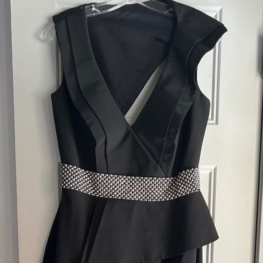 Black Mac Duggal Formal Dress